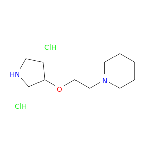 1-[2-(吡咯烷-3-基氧基)乙基]哌啶二盐酸盐