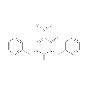 5-硝基-1,3-双(苯基甲基)-2,4(1H,3H)-吡啶二烷基