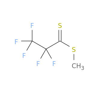 Propane(dithioic) acid,2,2,3,3,3-pentafluoro-, methyl ester