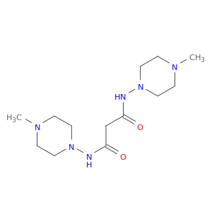 Propanediamide, N,N'-bis(4-methyl-1-piperazinyl)-
