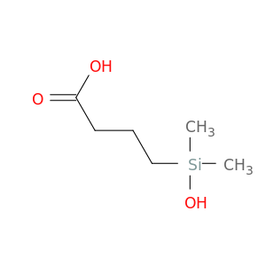 Butanoic acid, 4-(hydroxydimethylsilyl)-