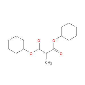Propanedioic acid, methyl-, dicyclohexyl ester