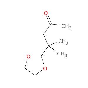 2-Pentanone, 4-(1,3-dioxolan-2-yl)-4-methyl-