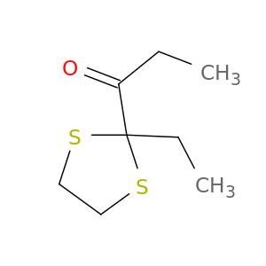 1-Propanone, 1-(2-ethyl-1,3-dithiolan-2-yl)-