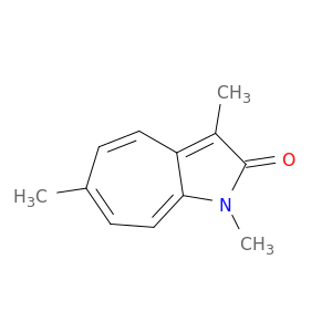 Cyclohepta[b]pyrrol-2(1H)-one, 1,3,6-trimethyl-