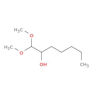 1,1-dimethoxyheptan-2-ol