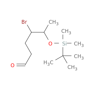 Hexanal, 4-bromo-5-[[(1,1-dimethylethyl)dimethylsilyl]oxy]-