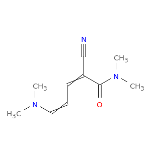 2,4-Pentadienamide, 2-cyano-5-(dimethylamino)-N,N-dimethyl-