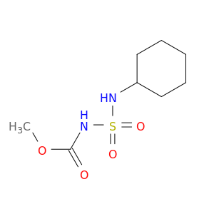 Carbamic acid, [(cyclohexylamino)sulfonyl]-, methyl ester