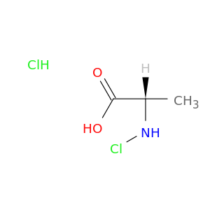 L-Alanine, N-chloro-, hydrochloride