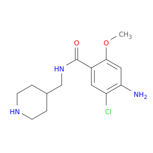 4-氨基-5-氯-2-甲氧基-N-(哌啶-4-基甲基)苯甲酰胺