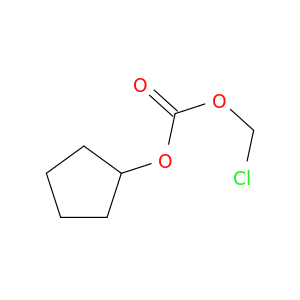 Carbonic acid, chloromethyl cyclopentyl ester