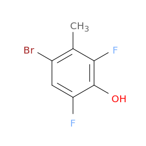 4-溴-2,6-二氟-3-甲基苯酚
