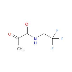 Propanamide, 2-oxo-N-(2,2,2-trifluoroethyl)-