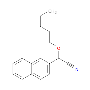2-(Naphthalen-2-yl)-2-(pentyloxy)acetonitrile