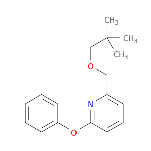 Pyridine, 2-[(2,2-dimethylpropoxy)methyl]-6-phenoxy-