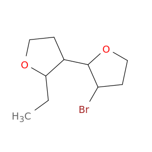 2,3'-Bifuran, 3-bromo-2'-ethyloctahydro-