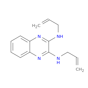 N2,N3-DI-2-PHELEN-1-YL-2,3-喹喔啉二胺