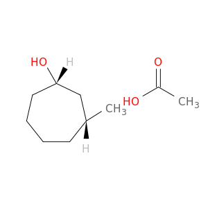 Cycloheptanol, 3-methyl-, acetate, cis-