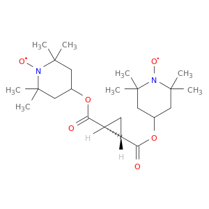 1-Piperidinyloxy, 4,4-(1,2-cyclopropanediylbis(carbonyloxy))bis(2,2,6,6-tetramethyl-, cis-