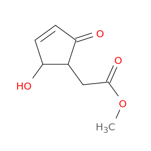 3-Cyclopentene-1-acetic acid, 2-hydroxy-5-oxo-, methyl ester