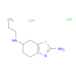 2,6-苯并噻唑二胺,4,5,6,7-四氢-N6-丙基,盐酸盐(1：2),(6r)-