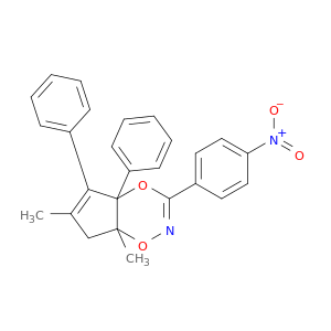 1,8-dimethyl-4-(4-nitrophenyl)-6,7-diphenyl-2,5-dioxa-3-azabicyclo[4.3.0]nona-3,7-diene