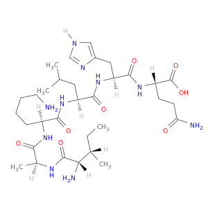 L-Glutamine, L-isoleucyl-L-alanyl-L-lysyl-L-leucyl-L-histidyl-