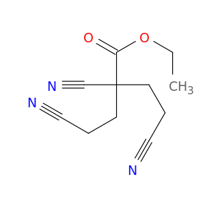 Butanoic acid,2,4-dicyano-2-(2-cyanoethyl)-, ethyl ester