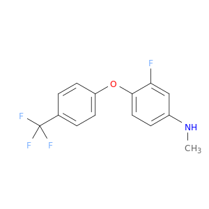 Benzenamine, 3-fluoro-N-methyl-4-[4-(trifluoromethyl)phenoxy]-