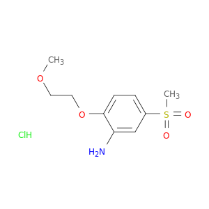 5-Methanesulfonyl-2-(2-methoxyethoxy)aniline Hydrochloride