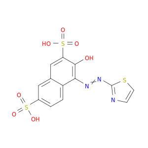 2,7-Naphthalenedisulfonic acid, 3-hydroxy-4-(2-thiazolylazo)-