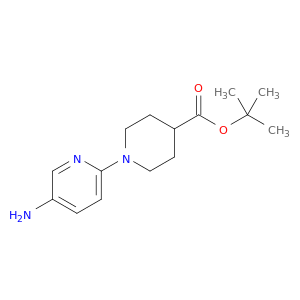 1-(5-氨基吡啶-2-基)哌啶-4-羧酸叔丁酯
