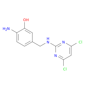 Phenol, 2-amino-5-[[(4,6-dichloro-2-pyrimidinyl)amino]methyl]-