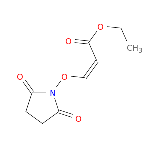 2-Propenoic acid, 3-[(2,5-dioxo-1-pyrrolidinyl)oxy]-, ethyl ester, (Z)-