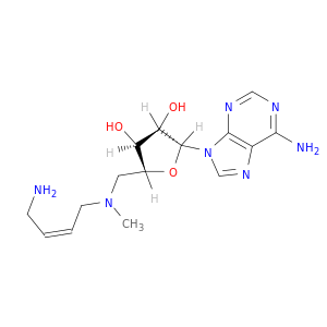 Adenosine,5'-[[(2Z)-4-amino-2-buten-1-yl]methylamino]-5'-deoxy-