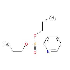 Phosphonic acid, 2-pyridinyl-, dipropyl ester
