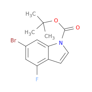 tert-Butyl 6-bromo-4-fluoro-1H-indole-1-carboxylate