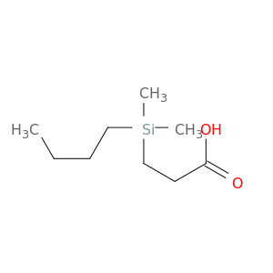 Propanoic acid, 3-(butyldimethylsilyl)-