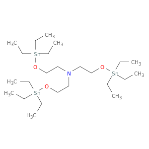 Ethanamine, 2-[(triethylstannyl)oxy]-N,N-bis[2-[(triethylstannyl)oxy]ethyl]-
