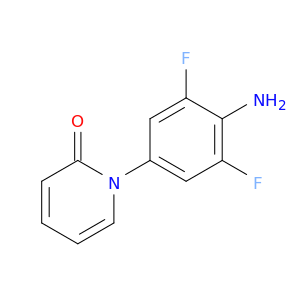 2(1H)-Pyridinone, 1-(4-amino-3,5-difluorophenyl)-