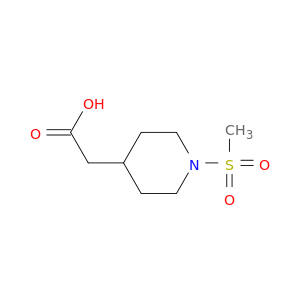 1-(Methylsulfonyl)-4-piperidineacetic Acid