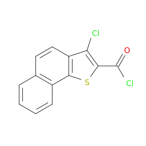 Naphtho[1,2-b]thiophene-2-carbonyl chloride, 3-chloro-