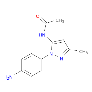 N-[1-(4-Aminophenyl)-3-methyl-1H-pyrazol-5-yl]acetamide
