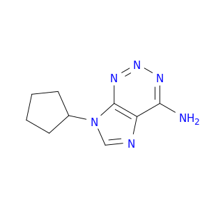 7-cyclopentyl-7h-imidazo[4,5-d][1,2,3]triazin-4-amine