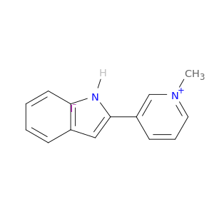 3-(1H-INDOL-2-YL)-1-METHYLPYRIDINIUM IODIDE