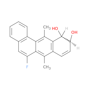 (10s,11s)-6-fluoro-7,12-dimethyl-10,11-dihydrotetraphene-10,11-diol