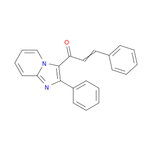 2-Propen-1-one, 3-phenyl-1-(2-phenylimidazo[1,2-a]pyridin-3-yl)-