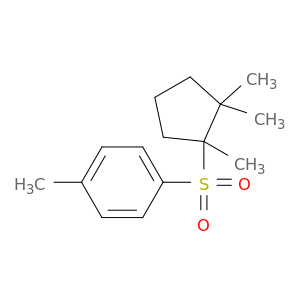 Benzene, 1-methyl-4-[(1,2,2-trimethylcyclopentyl)sulfonyl]-