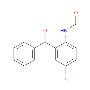 N-(2-苯甲酰-4-氯苯基)甲酰胺